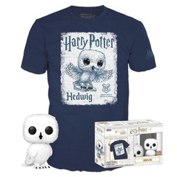 Figurine Funko Hedwige avec T-shirt Harry Potter L