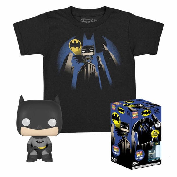 Figurine Funko Batman avec T-shirt XL