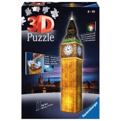 Puzzle 3D Big Ben Illuminé
