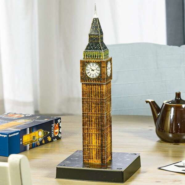 Puzzle 3D Big Ben Illuminé