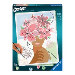 Peinture par numéros Flowers on my mind - CreArt