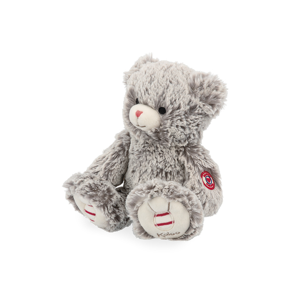 Ours en peluche gris