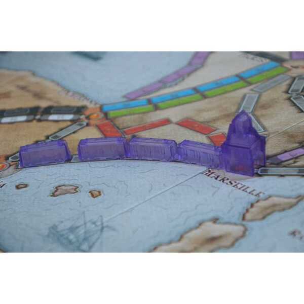 Set Locomotive + wagons (Les Aventuriers du Rail)