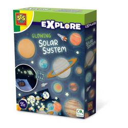 Système solaire brillant