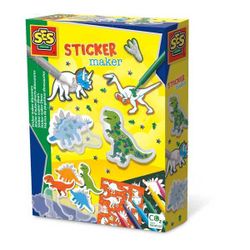 Atelier d'autocollants dinosaures