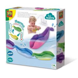 Poissons à couleurs changeantes pour le bain