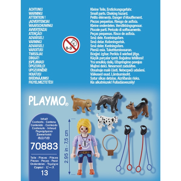 70883 - Playmobil Spécial Plus - Educatrice de chiens