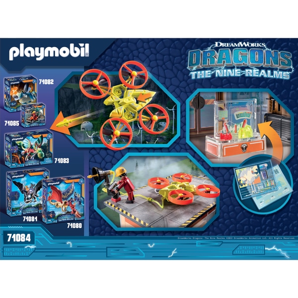 71084 - Playmobil Dragons The Nine Realms - Icaris Lab
