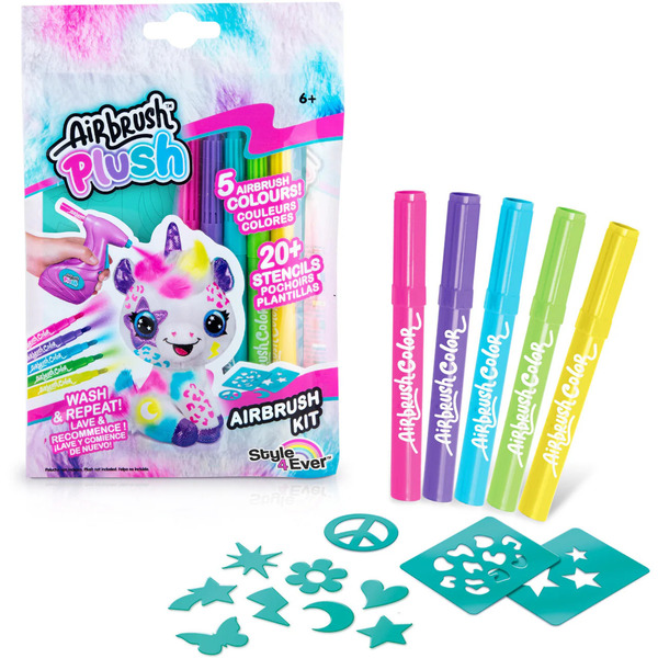  Kit de Recharges Airbrush Plush