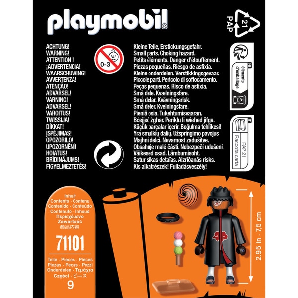 71101 - Playmobil Naruto Shippuden - Figurine Tobi