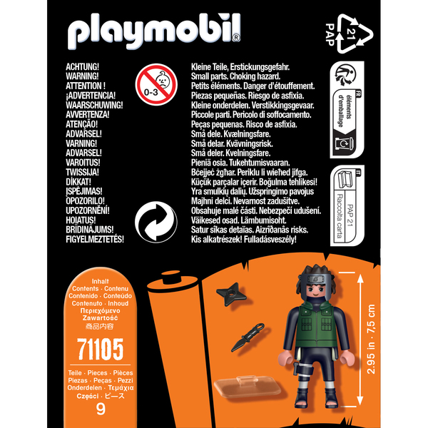 71105 - Playmobil Naruto Shippuden - Figurine Yamato