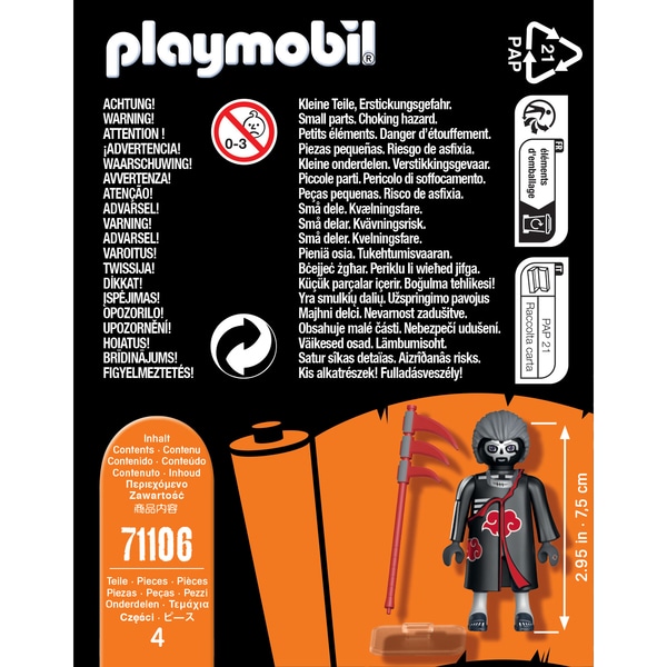 71106 - Playmobil Naruto Shippuden - Figurine Hidan