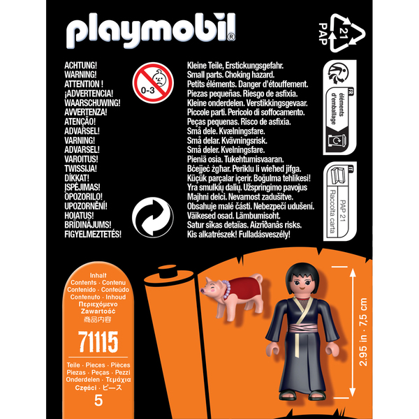 71115 - Playmobil Naruto Shippuden - Figurine Shizune