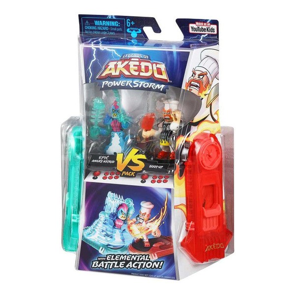 Pack 2 fgurines Akedo Power Storm