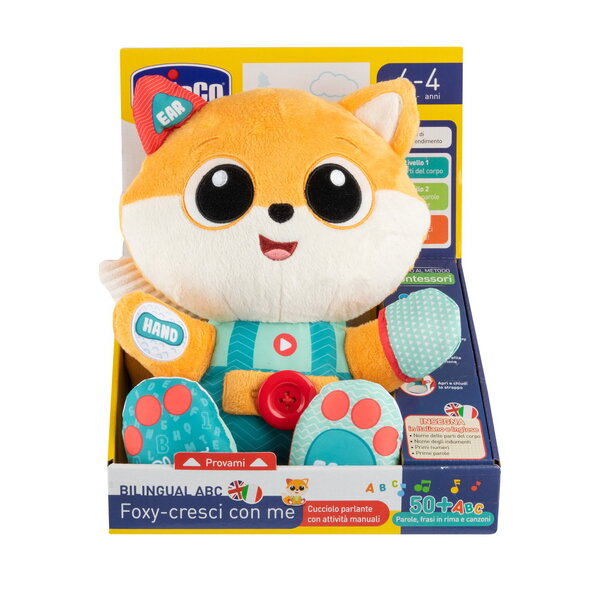 Peluche interactive - Renard bilingue