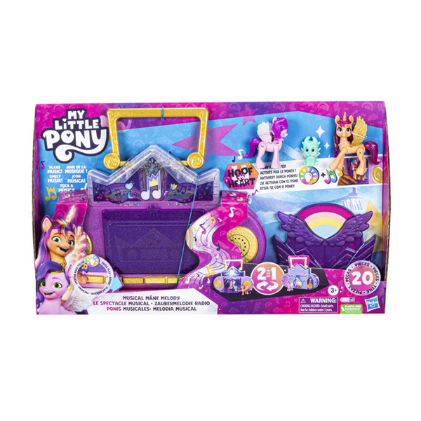 Coffret spectacle musical avec 3 figurines 7,5 cm My Little Pony