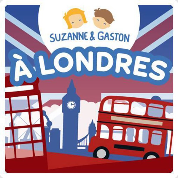 Livres audio Suzanne et Gaston à Paris et Londres