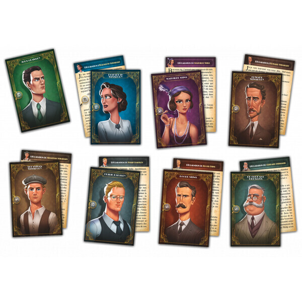 Jeu d enquêtes Huis clos Saison 1 -  Le Manoir Winsbury 