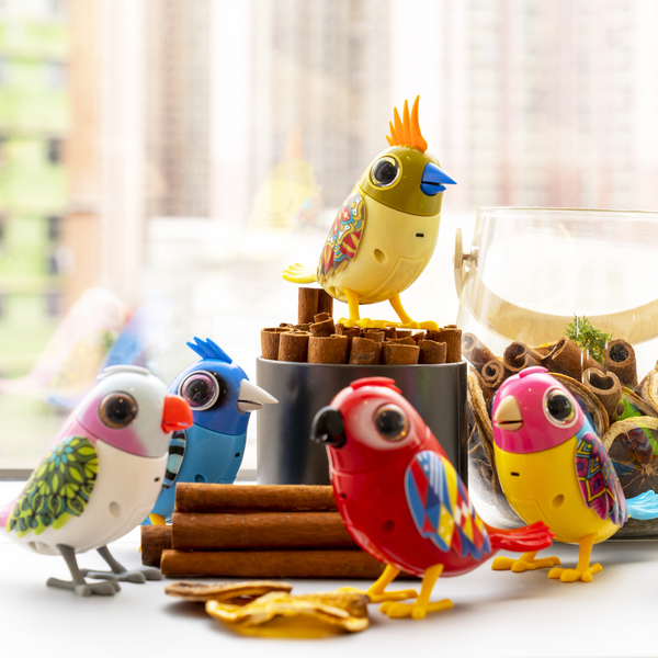 Pack de 2 oiseaux interactifs Digibirds