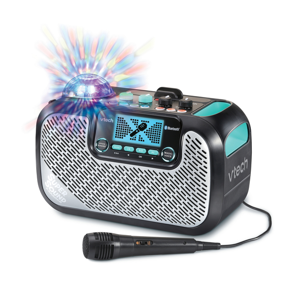 Micro Karaoké Enfant - 2 Micros Sans Fil Bluetooth, Lumières LED, Portable - Cadeau Idéal 4-14 Ans