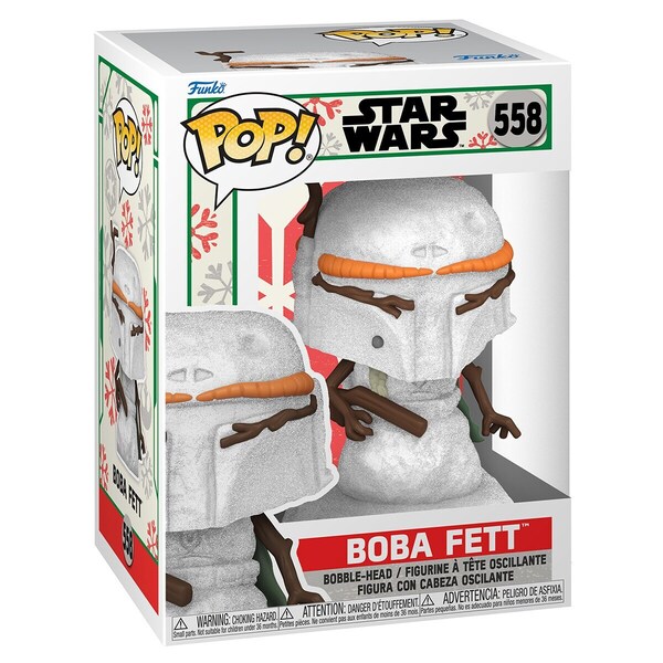 Figurine Boba Fett Edition Hiver - Funko Pop - N°558