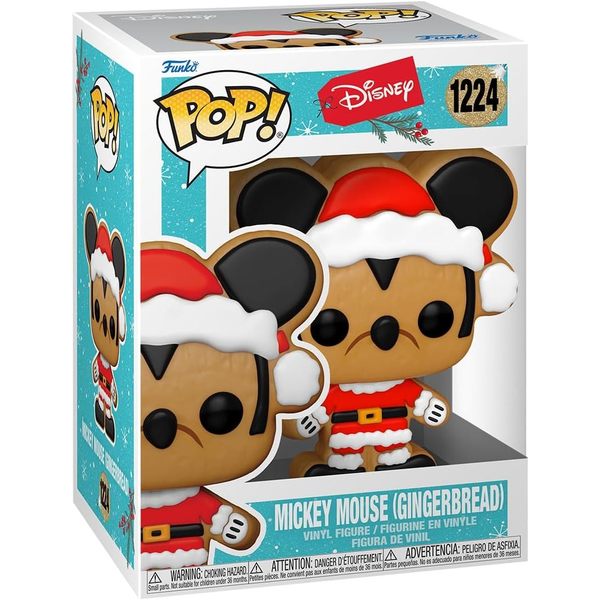 Figurine Mickey Bonhomme de Pain d'Epices - Funko Pop - N°1224