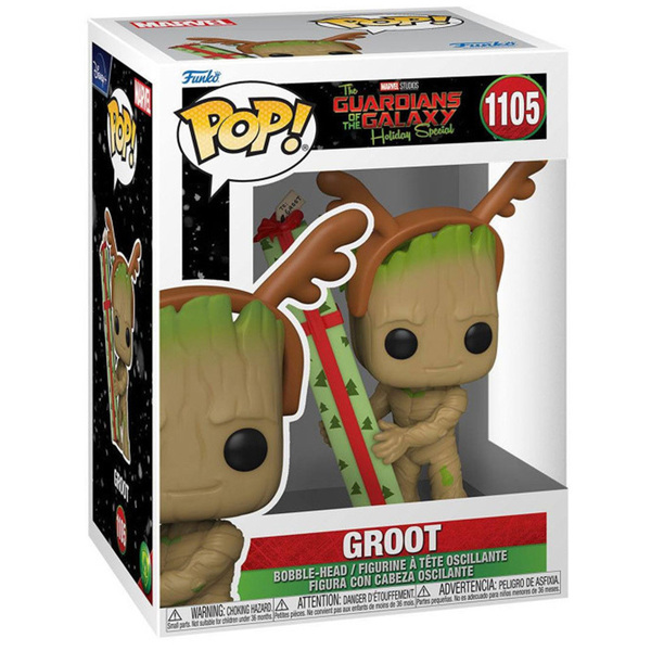 Figurine Groot Spéciale Noël- Funko Pop - N°1105