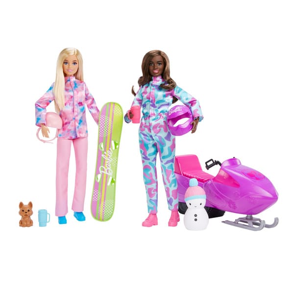 Coffret Poupées Barbie Sports d hiver 