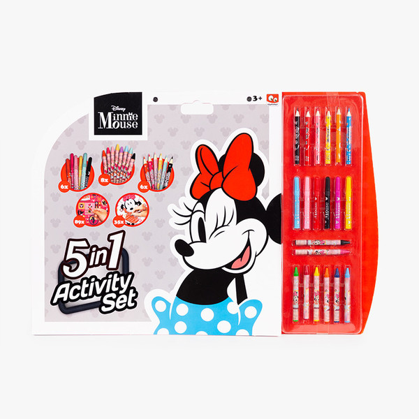 Set de coloriage 5 en 1 Minnie Mouse