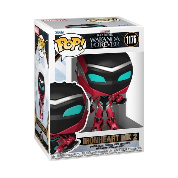 Figurine Ironheart MK 2 Black Panther - Funko Pop - n°1176