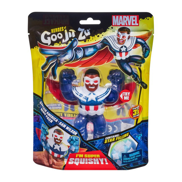 Figurine 11 cm Sam Wilson - Goo Jit Zu - Marvel Avengers