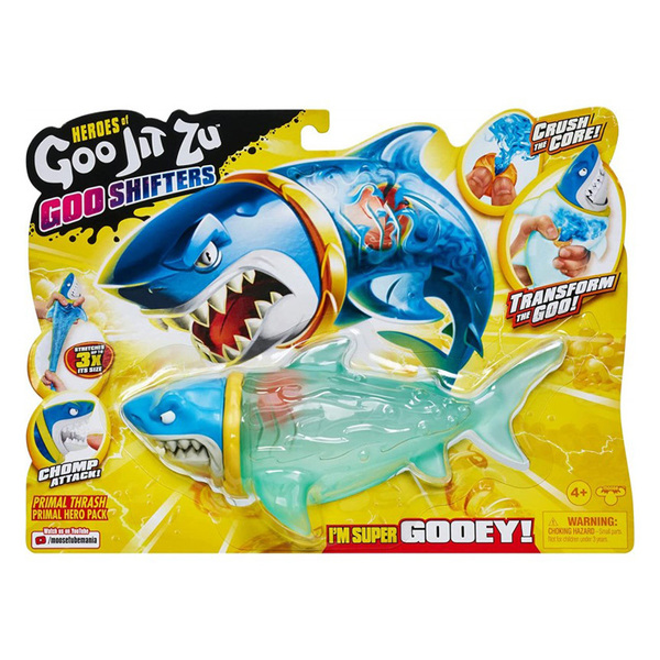 Figurine Goo Jit Zu Goo Shifters Requin 14 cm