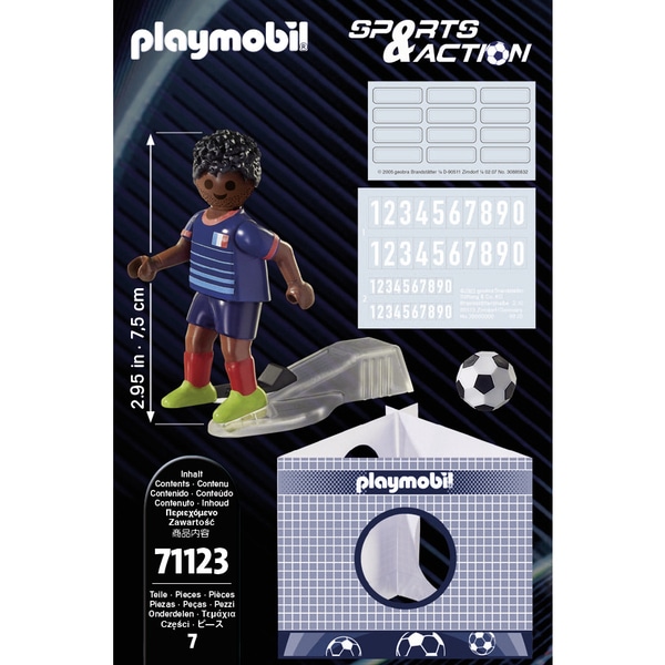71123 - Playmobil Sports et Action - Joueur de Football Français A
