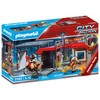 71193 - Playmobil City Action - Caserne de pompiers transportable