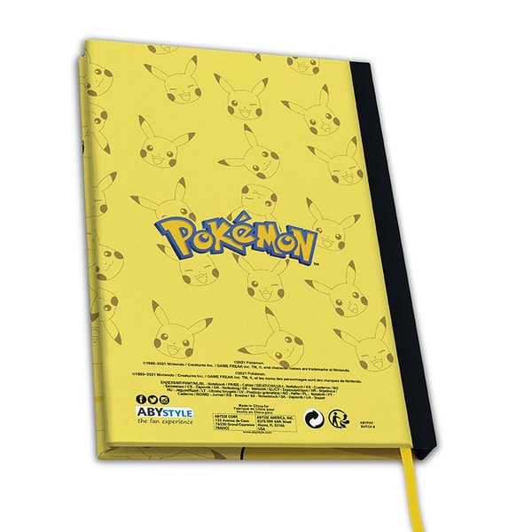 Cahier Pokémon Pikachu A5