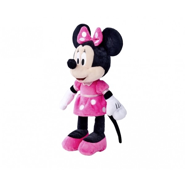 Peluche Minnie - Robe Rose