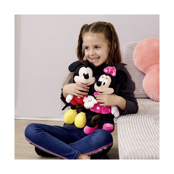 Peluche Minnie - Robe Rose