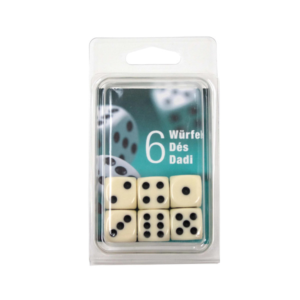 Dés 16mm classic blister