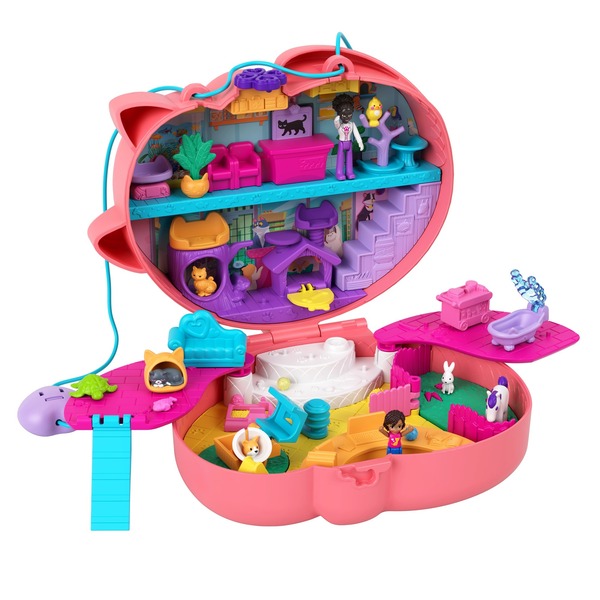 Polly Pocket - Sac chat câlin surprise 