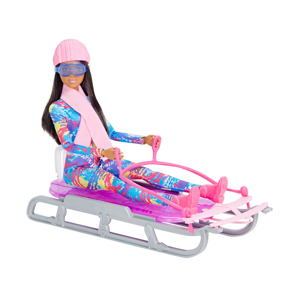 Poupée Barbie Luge