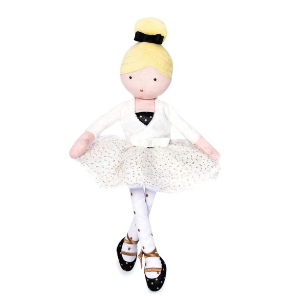 Poupée en tissu danseuse – Anaïs, ma petite ballerine – 35 cm