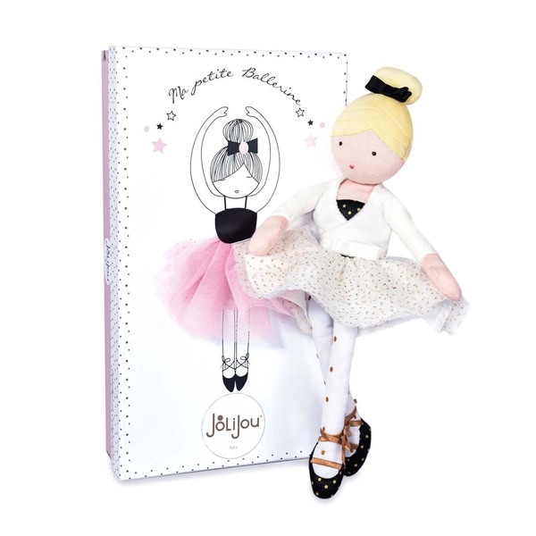 Poupée en tissu danseuse – Anaïs, ma petite ballerine – 35 cm