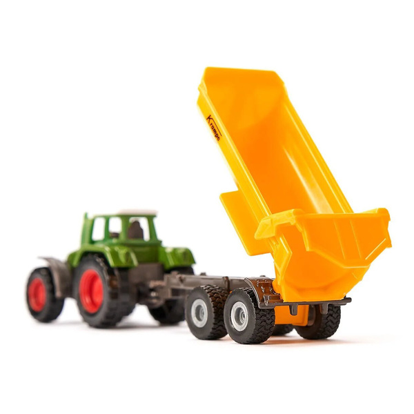 Tracteur Fendt 926 Vario avec benne basculante Krampe