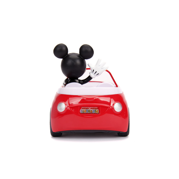 Voiture télécommandée Mickey Mouse Roadster avec figurine