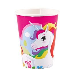 8 gobelets licorne
