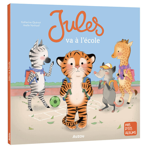 Jules va à l école