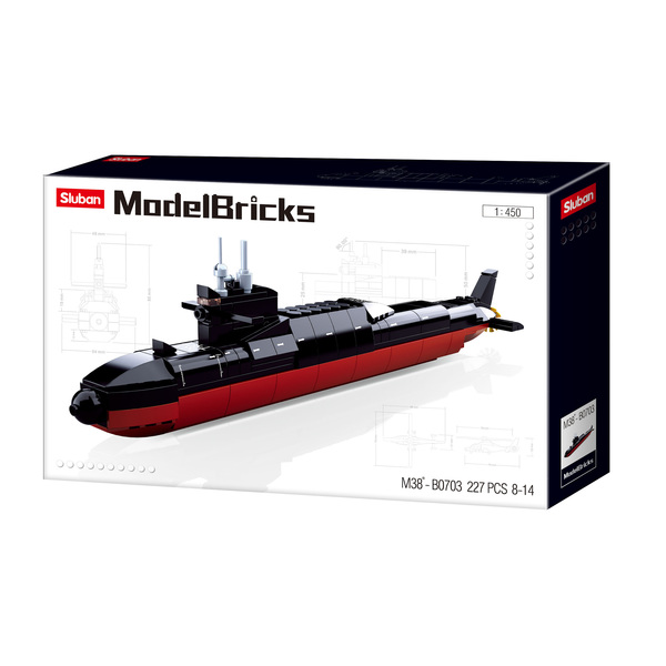 Sous-Marin Model Bricks