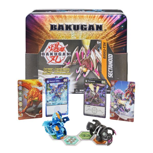 Bakugan Baku-Tin Premium boîte Collector - Sectanoid