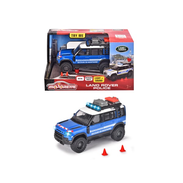 Voiture Land Rover Secours Montagne - Grand Série Majorette