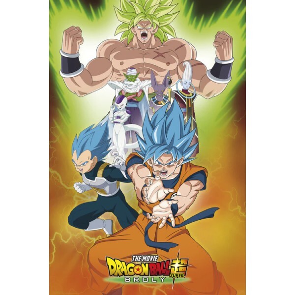 Poster Dragon Ball Super Broly - Groupe